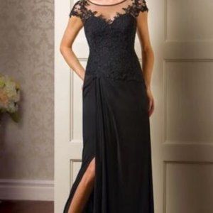BLACK DRESS for WEDDING OR FORMAL